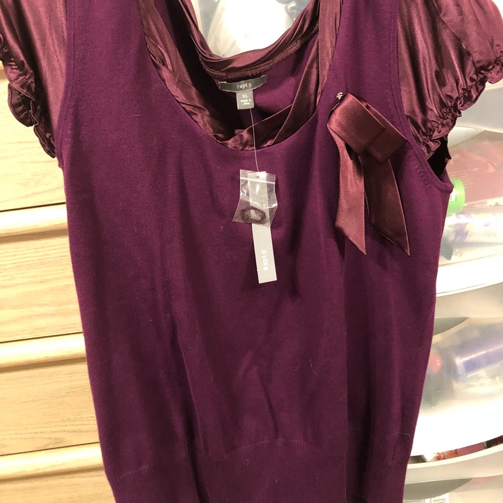 Purple blouse